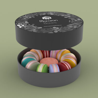 rigid macaron boxes wholesale