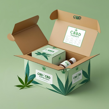 Custom CBD shipping box